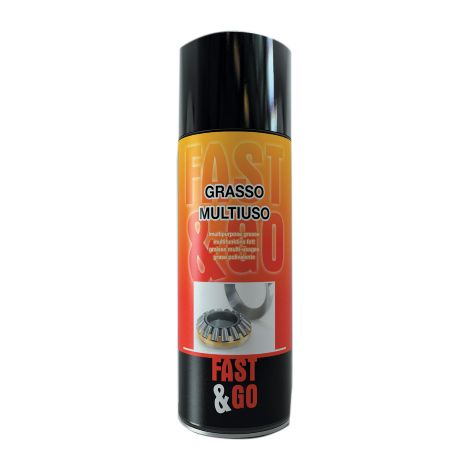 400 ml de graisse lubrifiante polyvalente spray Fast & Go pour lubrifier les roulements et les vis
