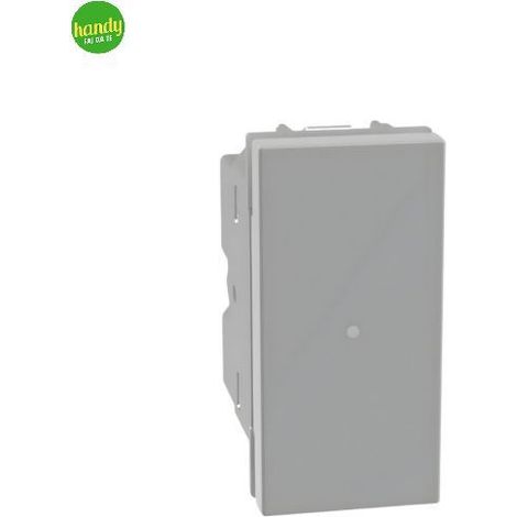 Deviatore 1P 10AX Matix Go Bticino grigio 1 modulo