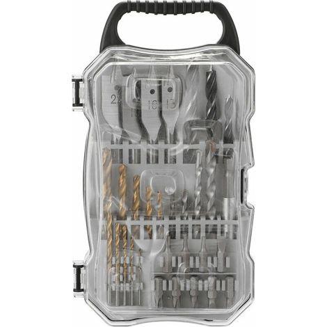 Green Mobility-C3101 Multifonctions De Materiel Bit Set Drill Plat Bit Torsion Drill Bit Construction Drill Charpenterie Meche Utility Tool Set Kit (1/5)