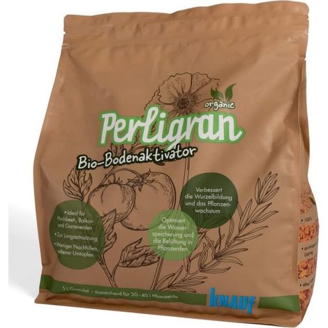 KNAUF Perligran Organic, Bio-Bodenaktivator, 5 Ltr (1/5)