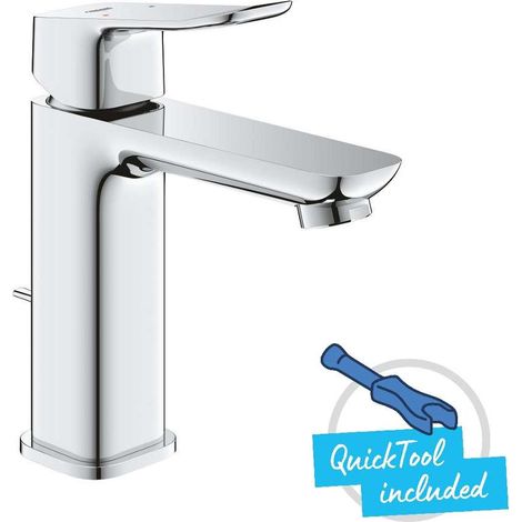 Grohe Quickfix Waschtischarmatur Dice M verchromt Waschbecken Armatur (1/4)
