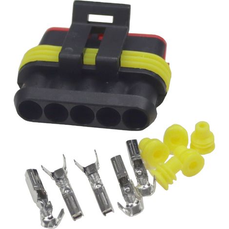 Superseal-Steckverbinder, 5-fach hermetisch dichten ELMOT Premium-Stecker (1/3)