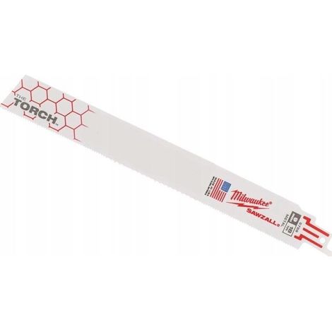 Milwaukee TORCH lama per sega a sciabola bimetallica metallo 230 mm