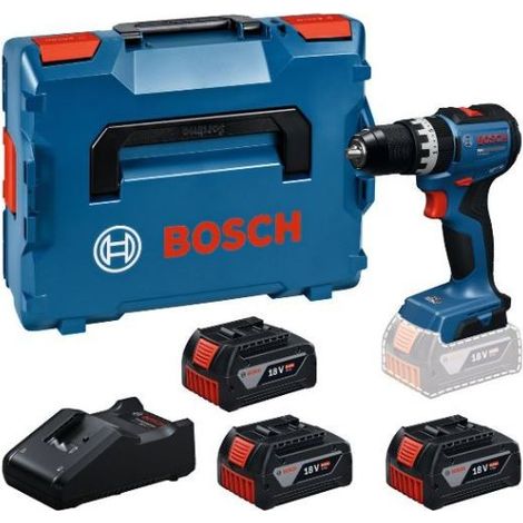 Bosch - 18V Akku-Bohrschrauber GSB18V-52, 3x 5,0 Akku Ah Li-Ion, Ladegerät 06019S0128