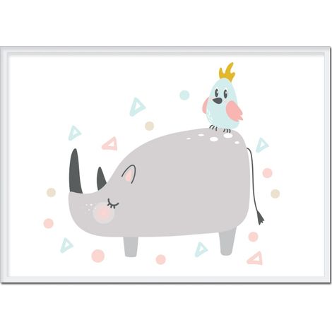 Póster con marco A4 cm Rhinoceros PD200 (1/4)