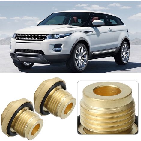 Differential-Einfülldeckel aus Messing, Ablass- und Entlüftungsset für Land Rover Discovery 2 Td5 und V8 (1/5)