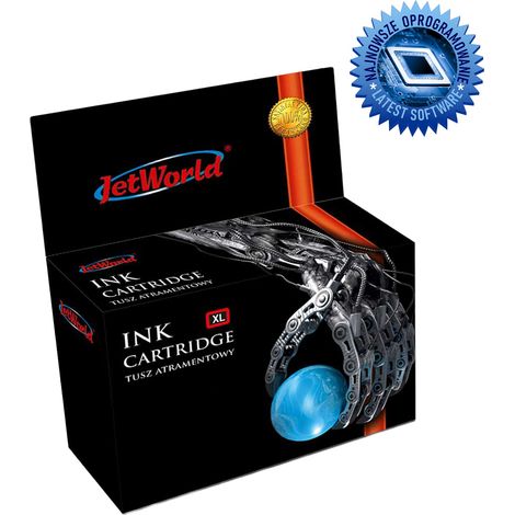 JetWorld Cyan HP 903XL Tintenpatrone, wiederaufbereitet, Ersatz, T6M03AE
