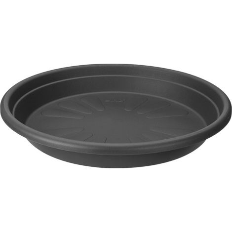 Elho Untersetzer universal anthrazit Ø 40 cm Untersetzer (1/2)