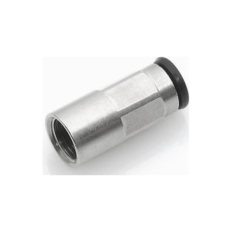 RACOR RECTO HEMBRA TUBO 8MM G1.4 - AIXIA
