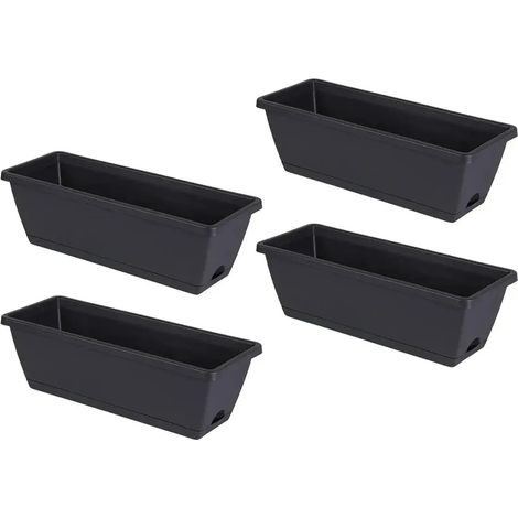 jardinières de fenêtre, jardinières à légumes avec plateaux (1/4)