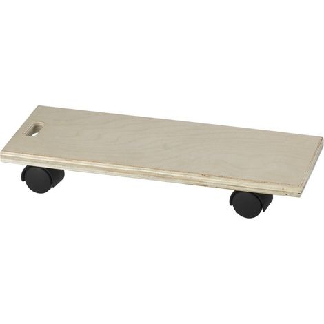 Möbelroller 395 x 145 mm, Tragkr. 80 kg Rollbretter