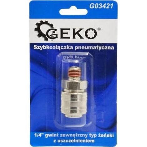 connettore pneumatico geko female quick connector tenuta rapida