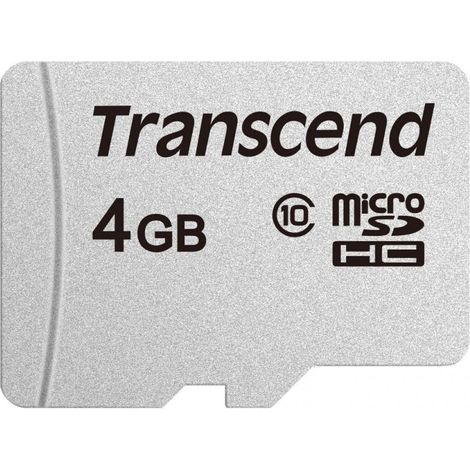 Transcend microSDHC 300S 4GB Class 10 (1/2)