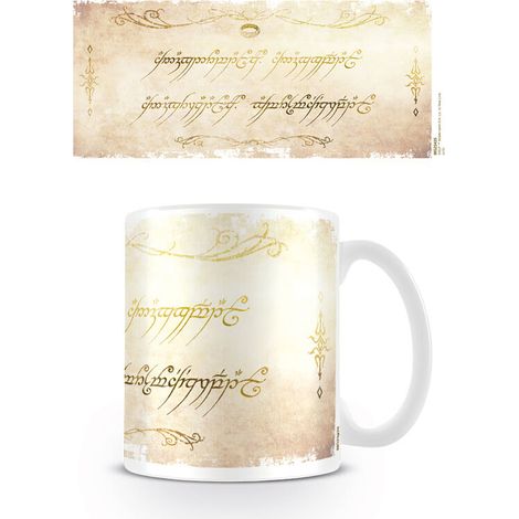 THE LORD OF THE RINGS (RING INSCRIPTION) MUG