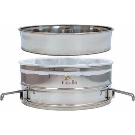 Filtro Doppio inox grande per maturatore da 200 kg a 400 kg