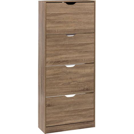Scarpiera a 4 cassetti mix n modul effetto rovere naturale - 5five (1/5)