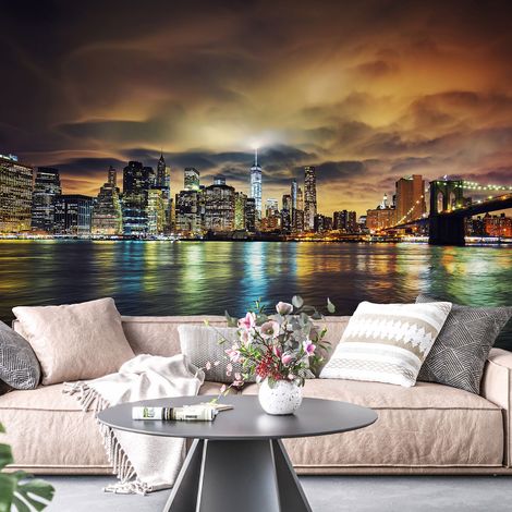 Papier peint panoramique - New York - 130 cm x 87 cm (1/4)