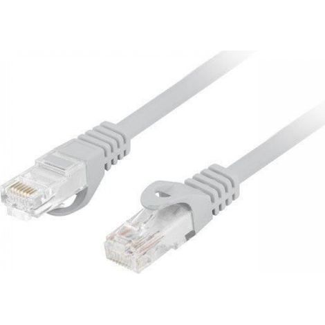 Cable Raccordement Cat.6 UTP 0,25 M Gris LSZH Cuivre 10 Gb/s 250 MHz