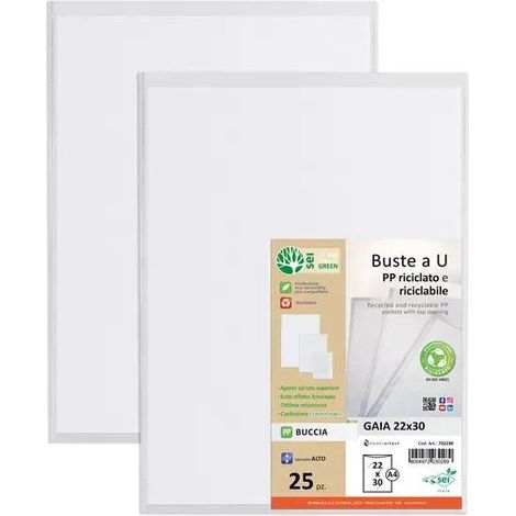 SEI Rota Gaia Polipropilene (PP) Trasparente A4 (1/2)