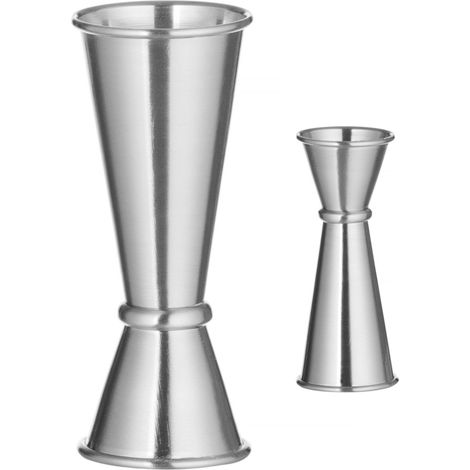 Doppelseitiger Messbecher für Cocktails, 25 ml, 50 ml (1/3)