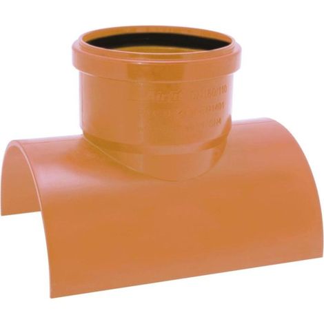 Raccord de robinetterie branche adhésive DN 160 x 110 x 90° – PVC-U pour espaces confinés – Fixation par colle – Airfit (1/2)