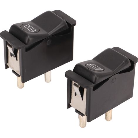 1 paire de boutons de lève-vitre 0008203510, format compact et léger, pour Mercedes-Benz R107 380SL 560SL (1/5)