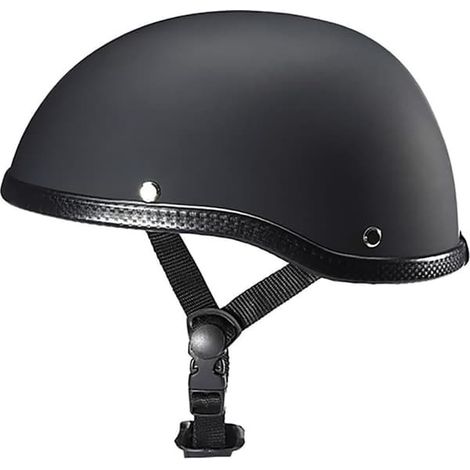 Casque moto rétro demi-jet, style décontracté, homologué DOT, taille S adulte, pour cyclomoteur, scooter ou vélo. (1/4)