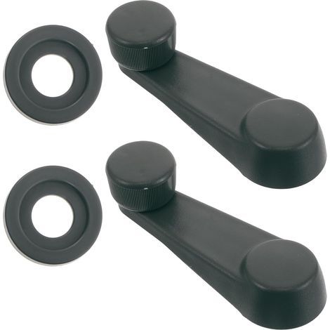 Units Manual Crank for Car Window and Door Black Plastic (1/5)