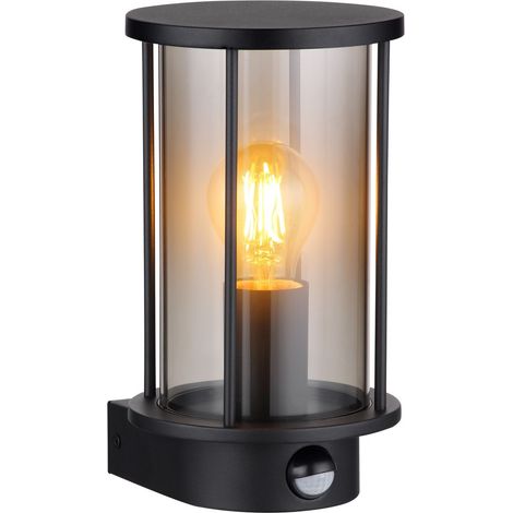 Globo - aplique de pared - Gracey - negro - metal - E27 - 31360S (1/5)