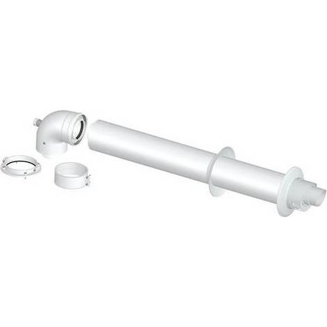 KIT UNIVERSALE COASSIALE M/F DN 60/100 Misura: Diam. 60/100