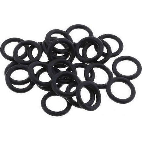 4 x 25 pièces Joints toriques noirs de remplacement pour bouchon de vidange d'huile moteur de moto (1/5)