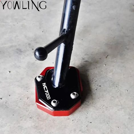 (Logo NC700D) Compatible avec Honda NC700D NC700 D INTEGRA 2012 2013 2014 2015 Moto Béquille latérale CNC, extension et support maxpower (1/4)