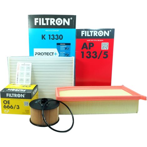 3 x Filtros Filtron Dacia Dokker Lodgy 1.2 TCe 115 (1/4)