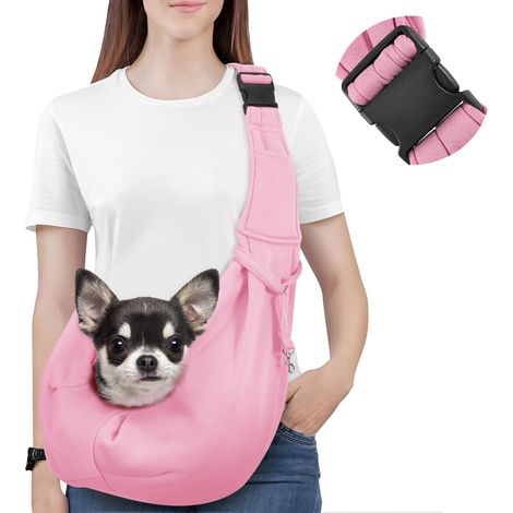 Kleines Hundegeschirr, wendbares, gesundheits- und sicherheitsfreies Hundegeschirr, geeignet für kleine Hunde und Katzen (1/5)