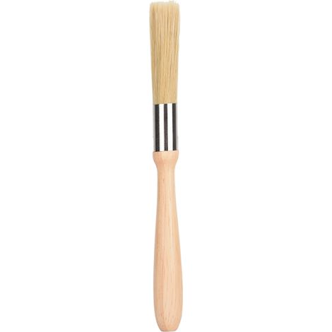 Reinigungsbürste mit Holzgriff für Kaffeemühle und Kaffeemaschine (1/5)