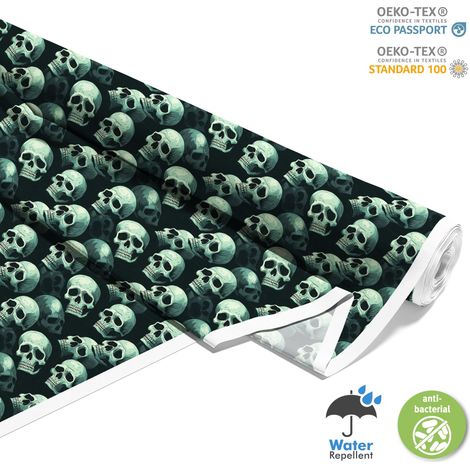 TESSUTI DECORATIVI PER ESTERNI OXFORD - Motivo Teschio I DX4569 (1/5)