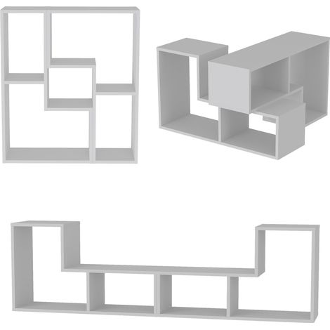 Conjunto de muebles modulares blanco 030010687 (1/4)