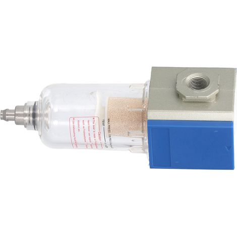 Druckluftfilter aus Aluminiumlegierung für Druckluftwerkzeugkompressoren, manuelle Differenzdruckfilter, automatische Entwässerung, GF200 06 PT1/8 (1/5)