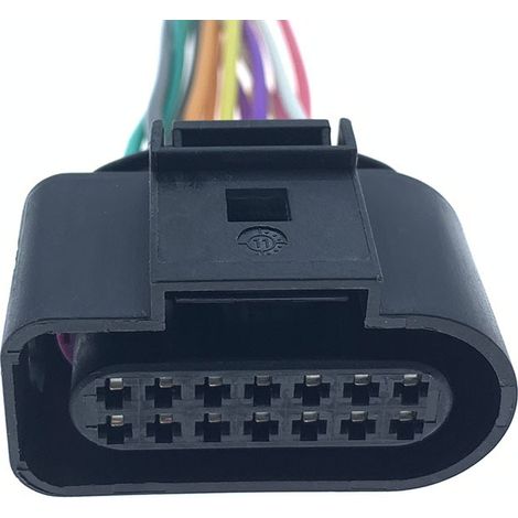 6X0973717 Applicable to Volkswagen Audi 09G transmission wiring harness connector DJ7142A-1.5-11/21 -- Single connector