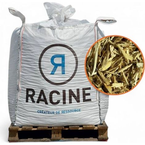Paillis couleur NATUREL aire de jeux R Play 5/30mm, Big bag 1 m3 - RPL005 (1/5)