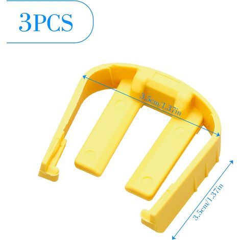 Convient pour 3 clips en C de machine à laver les voitures, pièce de rechange pour pistolet de nettoyeur haute pression Karcher K2 K3 K7 (1/3)