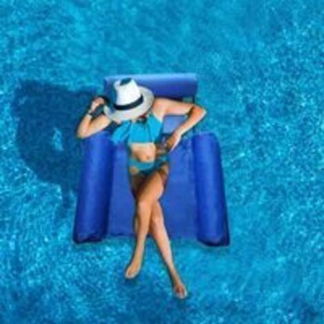 Matelas gonflable de piscine Lit De Bain Gonflable, Hamac À Eau Chaise Longue 4 En 1 Matelas Pneumatique Pour Salon De Piscine Hamac Gonflable Pour Piscine Hamac Gonflable Pour Piscine Pour Adu (1/5)