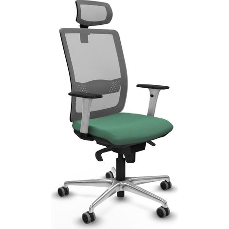 Silla de oficina piqueras y crespo Haches gris aluminio cómoda (1/2)