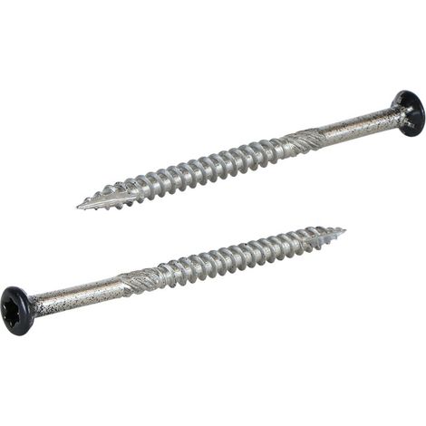 Vis à tête bombée - Radix - Noir - 4,0 x 60 mm RVS-410 (200 pièces) (1/2)