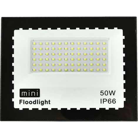 Projecteur LED 50W avec détecteur de mouvement, éclairage extérieur étanche, réflecteur, lampe projecteur LED (1/5)