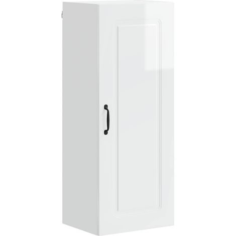 Maison Exclusive - Pannello lavastoviglie Kalmar Bianco Lucido 40 x 31 x 100 cm