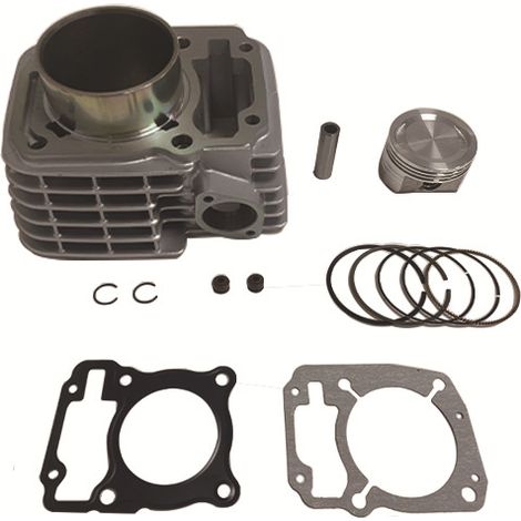Kit Cylindre et Piston 63.5mm pour Honda - Compatible CBF200, XR200, XL200 - Ensemble Complet de Réparation Moteur 200cc (1/5)