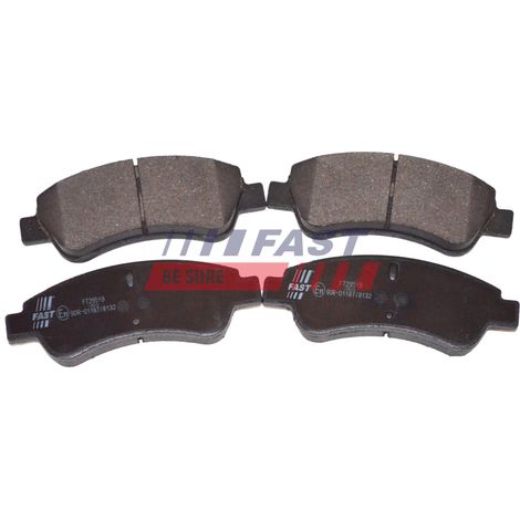 Pastiglie freno anteriori rapide FT29519 SENZA sensore (1/2)