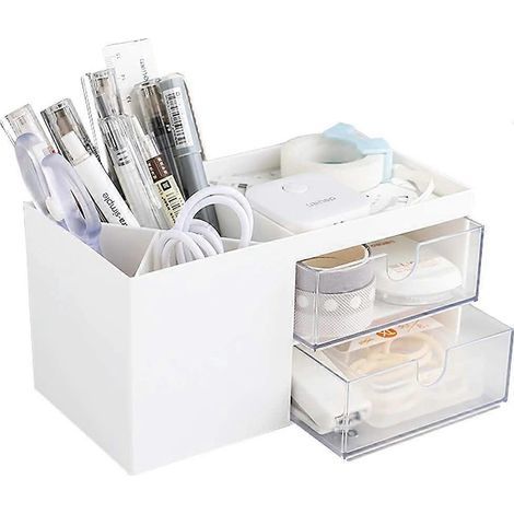 Petit organiseur de bureau pour femmes et filles, organiseur de bureau, organiseur de commode (1/5)
