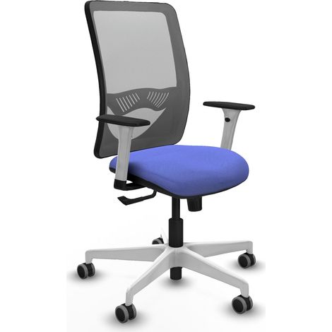 Silla de oficina piqueras y crespo Zulema blanco espuma alta densidad (1/2)
